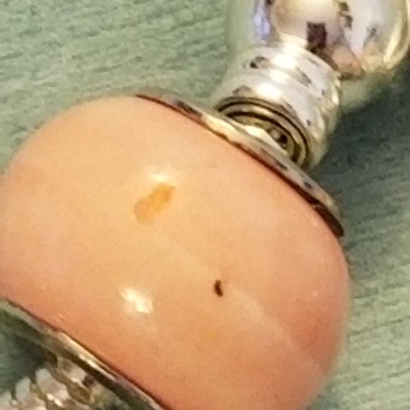 Handmade Bracelet Ladybug Butterfly Pink - Picture 6 of 8